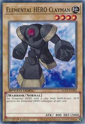 Elemental HERO Clayman • SGX1-ENA03 • C
