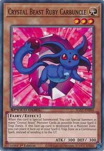 Crystal Beast Ruby Carbuncle • SGX1-ENF04 • C