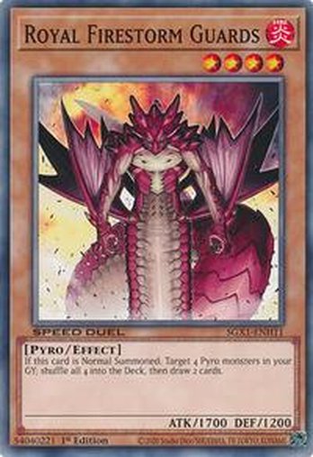 Royal Firestorm Guards • SGX1-ENH11 • C