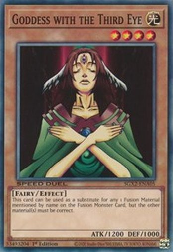 Goddess with the Third Eye • SGX2-ENA05 • C