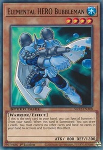 Elemental HERO Bubbleman • SGX2-ENA08 • C