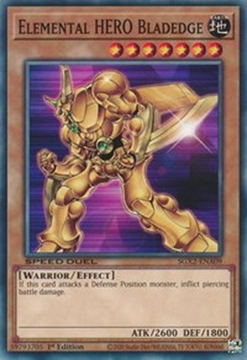 Elemental HERO Bladedge • SGX2-ENA09 • C