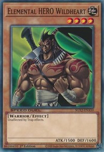 Elemental HERO Wildheart • SGX2-ENA10 • C