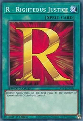 R - Righteous Justice • SGX2-ENA14 • C