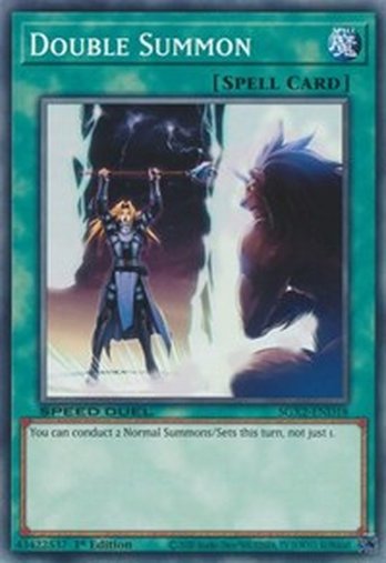 Double Summon • SGX2-END18 • C