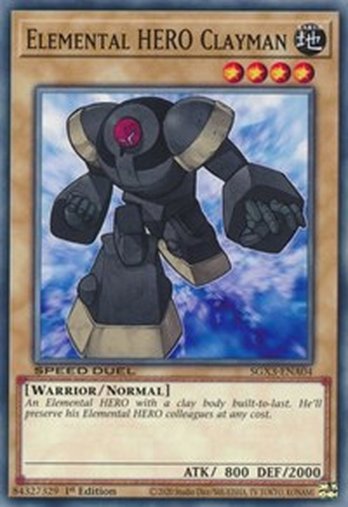 Elemental HERO Clayman • SGX3-ENA04 • C