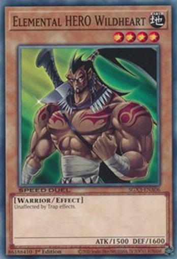 Elemental HERO Wildheart • SGX3-ENA06 • C