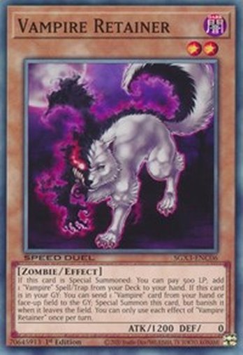 Vampire Retainer • SGX3-ENC06 • C