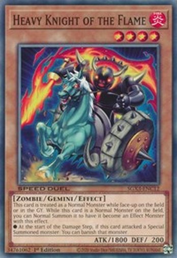 Heavy Knight of the Flame • SGX3-ENC12 • C