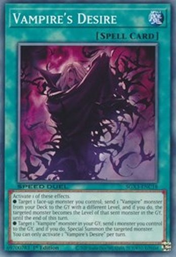 Vampire's Desire • SGX3-ENC18 • C