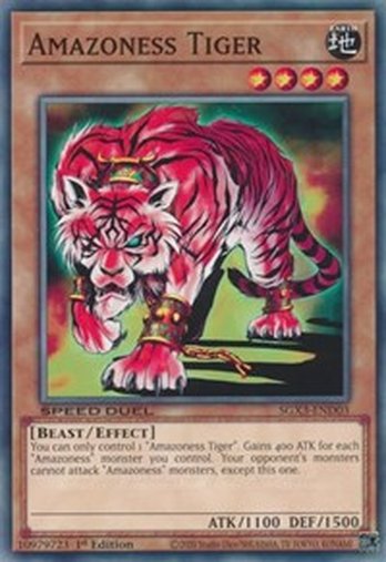 Amazoness Tiger • SGX3-END03 • C