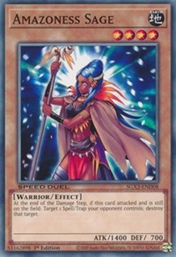 Amazoness Sage • SGX3-END08 • C