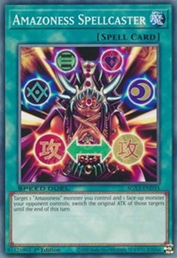 Amazoness Spellcaster • SGX3-END15 • C