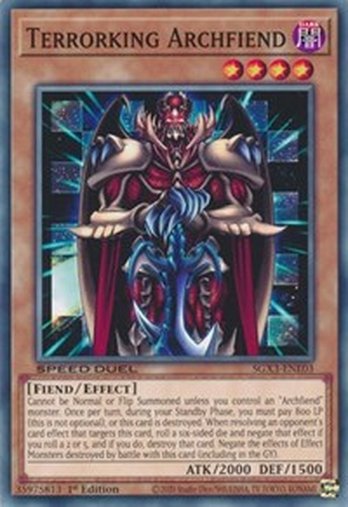 Terrorking Archfiend • SGX3-ENE03 • C