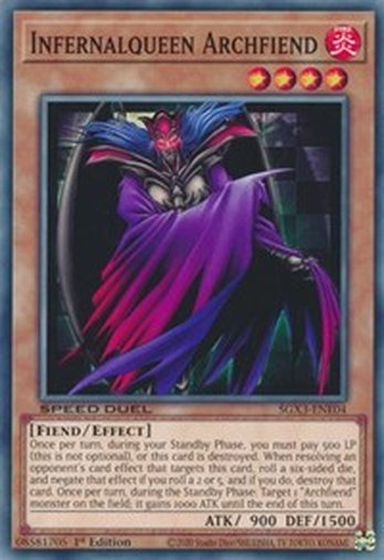 Infernalqueen Archfiend • SGX3-ENE04 • C