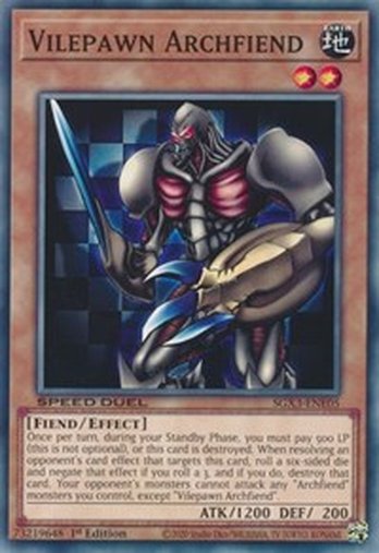 Vilepawn Archfiend • SGX3-ENE05 • C
