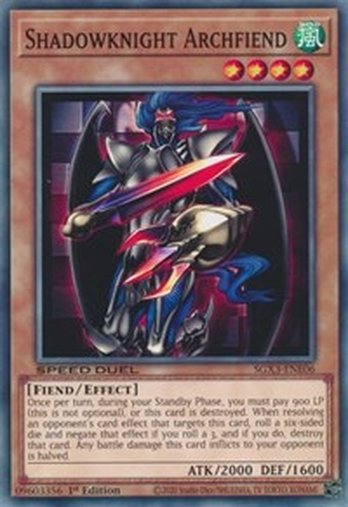 Shadowknight Archfiend • SGX3-ENE06 • C
