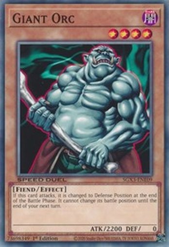 Giant Orc • SGX3-ENE09 • C