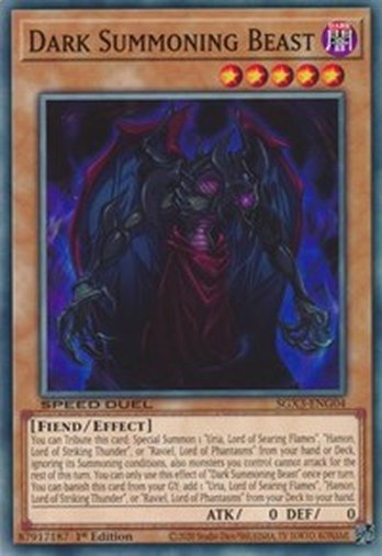 Dark Summoning Beast • SGX3-ENG04 • C