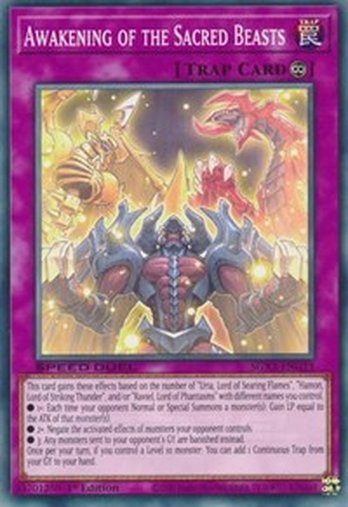 Awakening of the Sacred Beasts • SGX3-ENG15 • C
