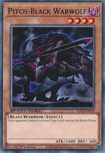 Pitch-Black Warwolf • SGX3-ENI18 • C