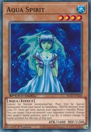 Aqua Spirit • SGX3-ENI20 • C