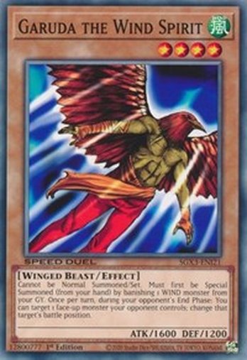 Garuda the Wind Spirit • SGX3-ENI21 • C
