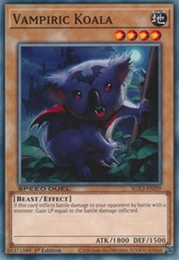Vampiric Koala • SGX3-ENI29 • C