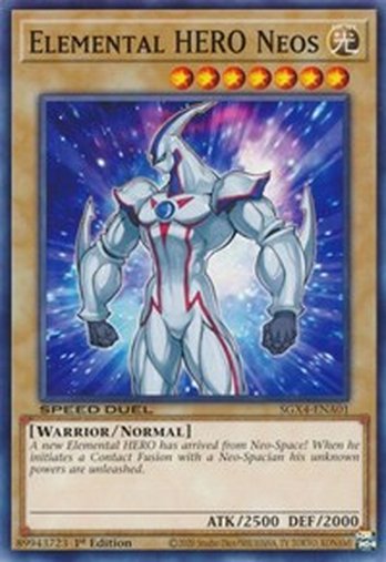 Elemental HERO Neos • SGX4-ENA01 • C