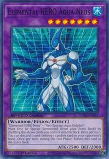 Elemental HERO Aqua Neos • SGX4-ENA21 • C