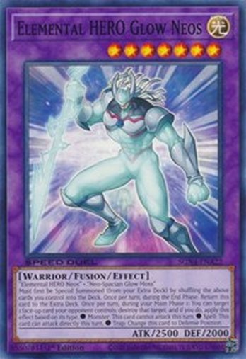 Elemental HERO Glow Neos • SGX4-ENA22 • C