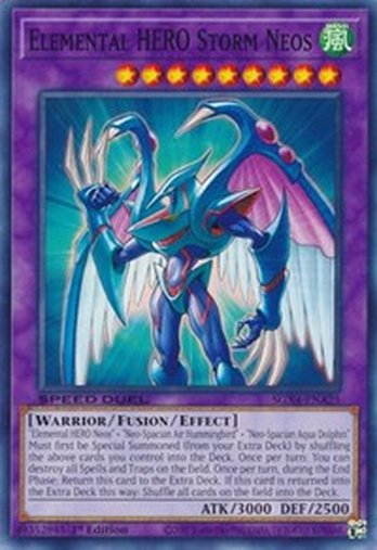 Elemental HERO Storm Neos • SGX4-ENA25 • C