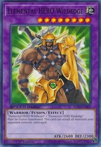 Elemental HERO Wildedge • SGX4-ENE09 • C