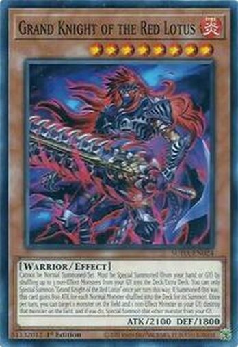 Grand Knight of the Red Lotus • SUDA-EN024 • C