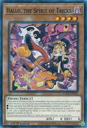 Hallo, the Spirit of Tricks • SUDA-EN026 • C