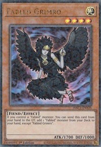 Fabled Grimro • HAC1-EN125 • DTP+UR