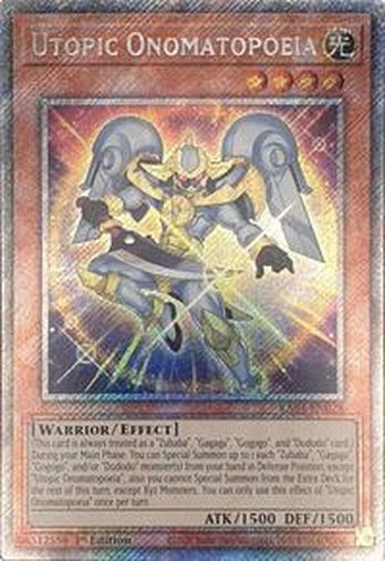 Utopic Onomatopoeia • RA04-EN028 • PS