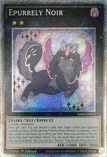 Epurrely Noir • RA04-EN071 • PS