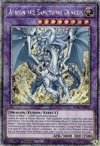 Albion the Sanctifire Dragon • RA05-EN037 • PS