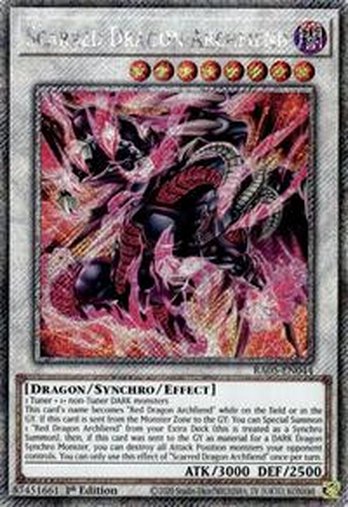 Scarred Dragon Archfiend • RA05-EN044 • PS