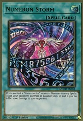 Numeron Storm • MGED-EN051 • PG