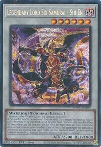 Legendary Lord Six Samurai - Shi En • MP25-EN107 • PSR
