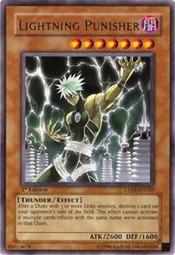 Lightning Punisher • CDIP-EN026 • R