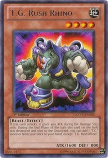 T.G. Rush Rhino • EXVC-EN021 • R