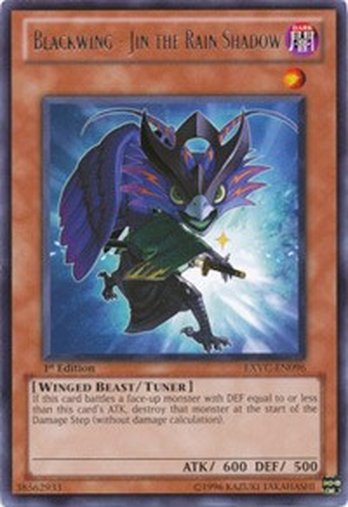 Blackwing - Jin the Rain Shadow • EXVC-EN096 • R