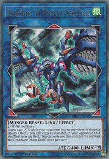 Hraesvelgr, the Desperate Doom Eagle • RIRA-EN082 • R