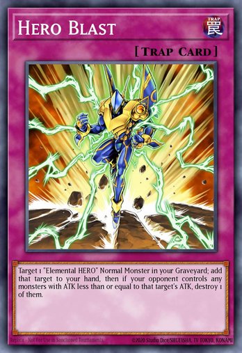 Hero Blast • LODT-EN064 • R • 2024 Reprint