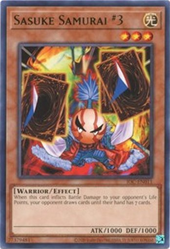 Sasuke Samurai #3 • IOC-EN011 • R • 25th Reprint