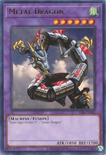 Metal Dragon • LOB-EN102 • R • 25th Reprint