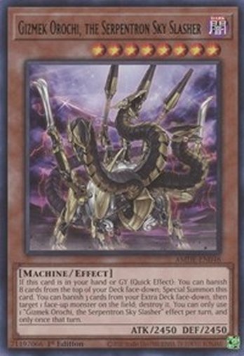 Gizmek Orochi, the Serpentron Sky Slasher • AMDE-EN048 • R